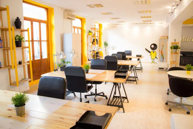 Teletrabajo en Garage Coworking Valencia.
