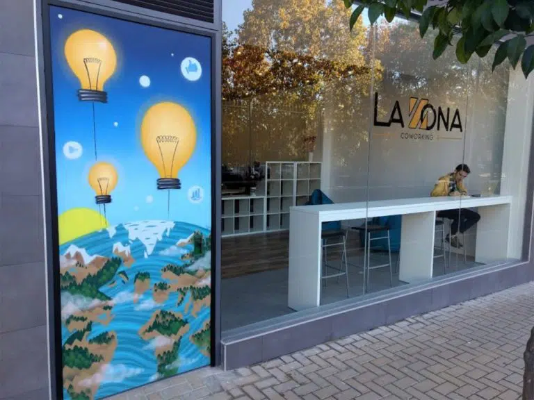 Teletrabajo en LaZona Coworking.